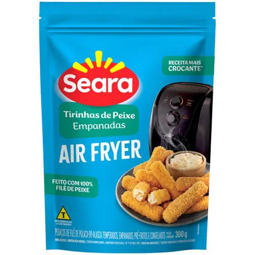 Tirinha Peixe Seara Empanada 300g Air Fryer