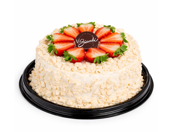 Torta Morango Nata e Merengue