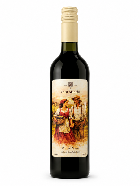 Vinho Casa Bianchi 750ml Tinto Suave