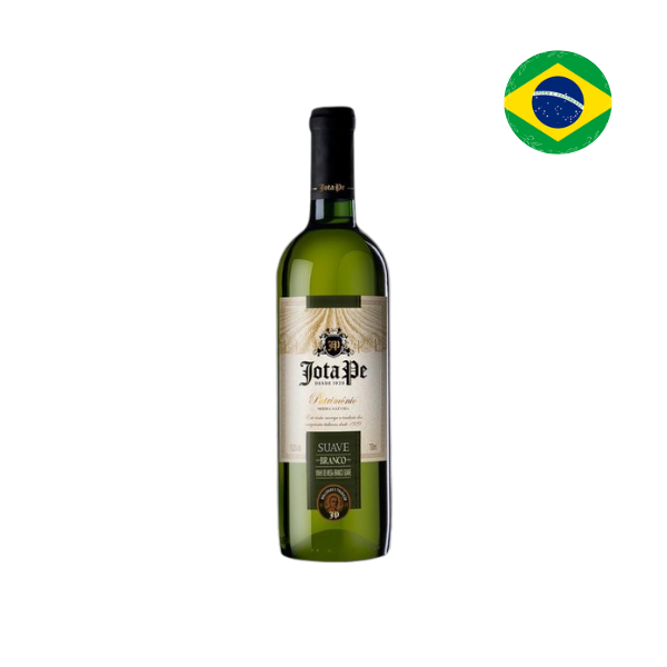 Vinho Jota Pe 1l Branco Suave