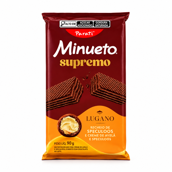 Wafer Supremo Minueto 83g Speculoos Caramelo Salg