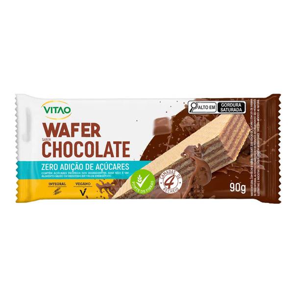 Wafer Vitao 90g Chocolate Zero