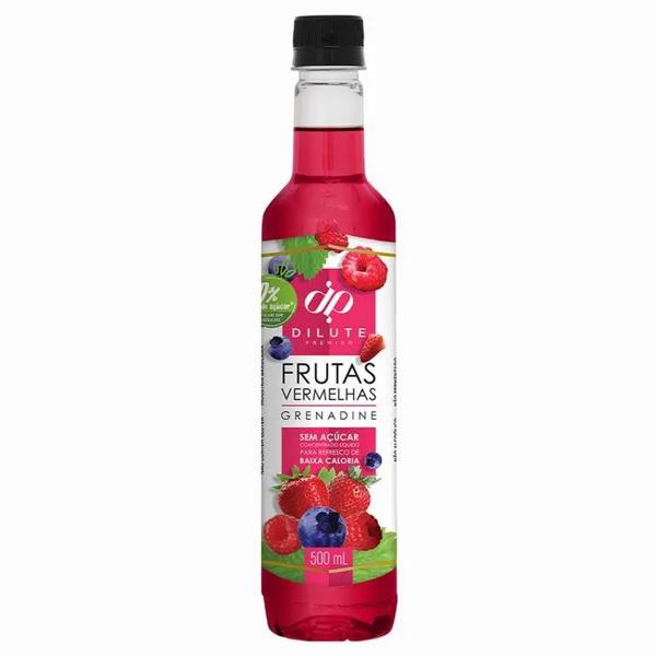 Xarope Dilute 500ml Frutas Vermelhas Diet