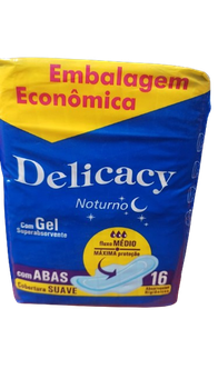 Absorvente Delicacy Not Suave C/Abas 16UN