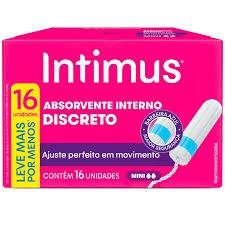 ABSORVENTE INTERNO INTIMUS MINI 8 UN