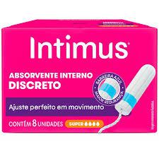 ABSORVENTE INTERNO INTIMUS SUPER 8 UN