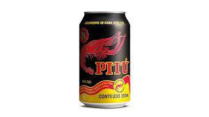Aguardente de Cana Pitu Caju LT 350ML