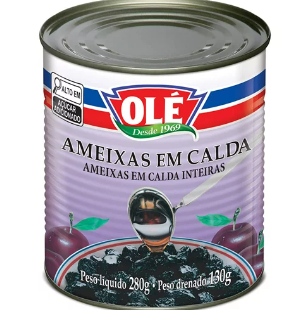 Ameixa em Calda Ole LT 130G