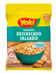 Amendoim Yoki Descascado Salgado 50G