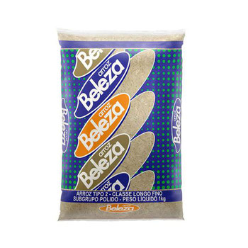 Arroz Beleza Parboilizado T2 1KG