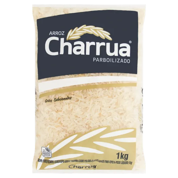 Arroz Charrua Parboilizado Tipo 4 1KG