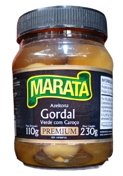 Azeitona Verde Marata Gordal 230G