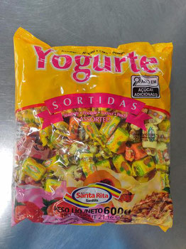 Bala Santa Rita Iogurte Sortida 600G