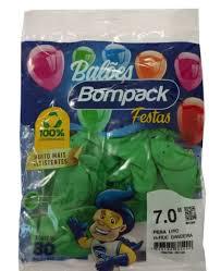 Balao Bompack Verde Bandeira 6,5 30UN