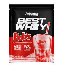 BARRINHA BEST WHEY MILKSHAKE MORANGO 40G