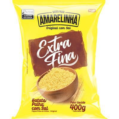 Batata Palha Amarelinha Extra Fina 400G