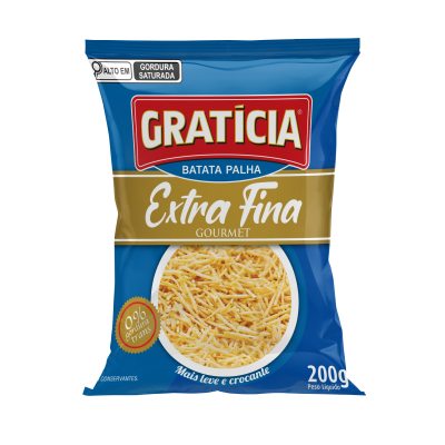 Batata Palha Graticia Extrafina 200G