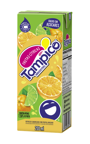 Bebida Mista Tampico Frutas Citricas 200ML