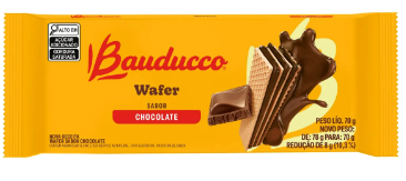 Bisc Bauducco Wafer Chocolate  70G