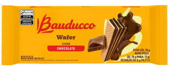 Bisc Bauducco Wafer Chocolate  70G