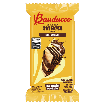 Bisc Bauducco Wafer Maxi Chocolate  104G