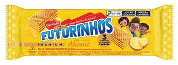 Bisc Futurinhos Wafer Abacaxi 28G
