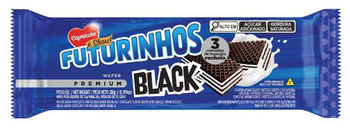 Bisc Futurinhos Wafer Black 28G
