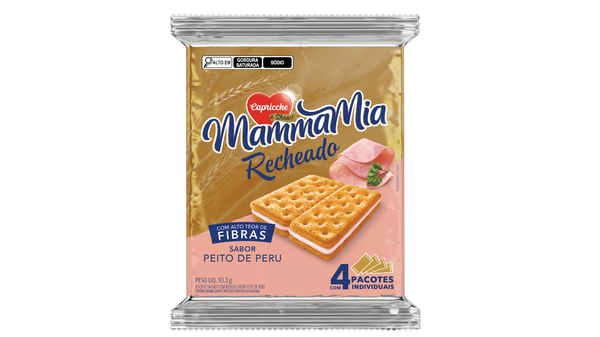Bisc Mammamia Int Rech Peito de Peru 93,3G