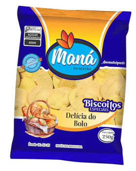 Bisc Mana Delicia do Bolo 250G