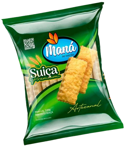 BISC MANA FOLHADO SUICA PREMIUM 120G