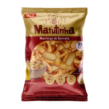 Bisc Matutinha Manteiga de Garrafa 250G