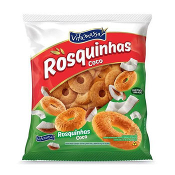 Bisc Vitamassa Rosquinha Coco 280G