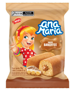 Bolo Ana Maria Banoffee 70G