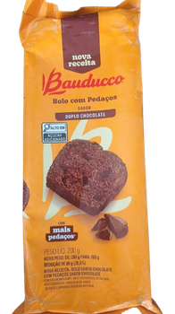 Bolo Bauducco Duplo Chocolate 200G