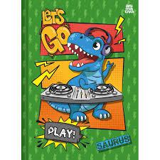 CADERNO BROC SAURUS 80F 1UN