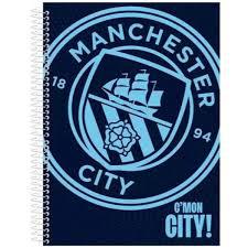 Caderno Manchester City 10 Mat 160FLS 1UN