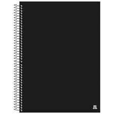 CADERNO UNIV KBOM BLACK 10M 140F 1UN