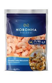Camarao Cinza Noronha S/Cab 71/90 Cong 400G