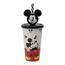 CANECA TREINAMENTO C/CANUDO MICKEY 350ML 1UN