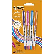 Caneta Bic Gelocity Gel 4UN