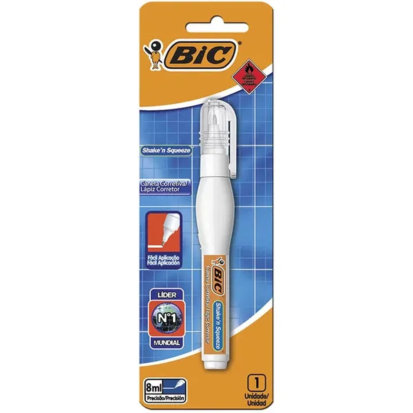 Caneta Corretiva Bic SH Squeeze 1UN