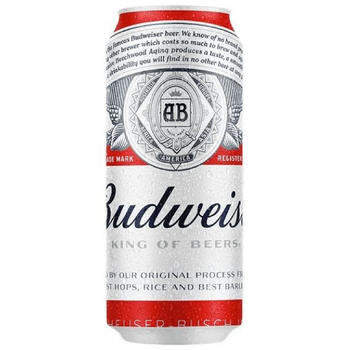Cerveja Budweiser LT 473ML
