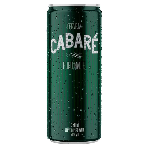 Cerveja Cabare Puro Malte SLK LT 350ML