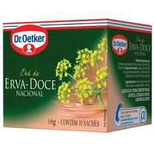 Cha DR Oetker Erva Doce 24 X 10UN