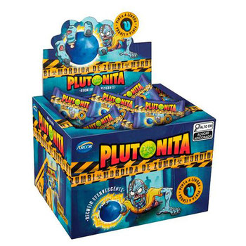 Chicle Arcor Plutonita Zumbi Mordida 180G