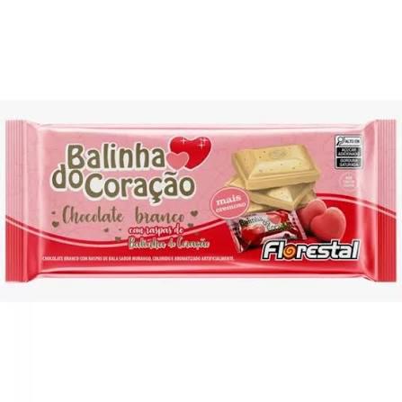 CHOCOLATE FLORESTAL B CORACAO BRANCO 80G