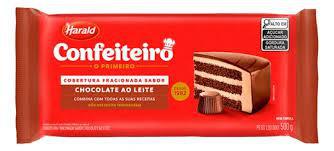 Cobert Harald Confeit ao Leite 500G