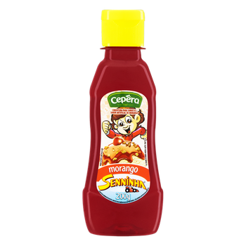 Cobertura p/Sorvete Senninha Morango 200G