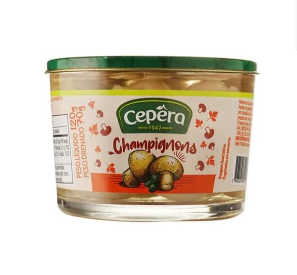 Cogumelo Champignon Cepera em Conserva VD 70G