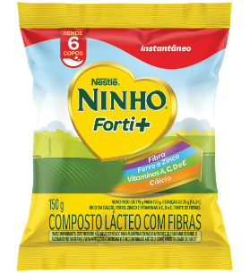 Composto Lacteo Ninho Forti+ Sache 150G